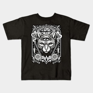 Cat Head Kids T-Shirt